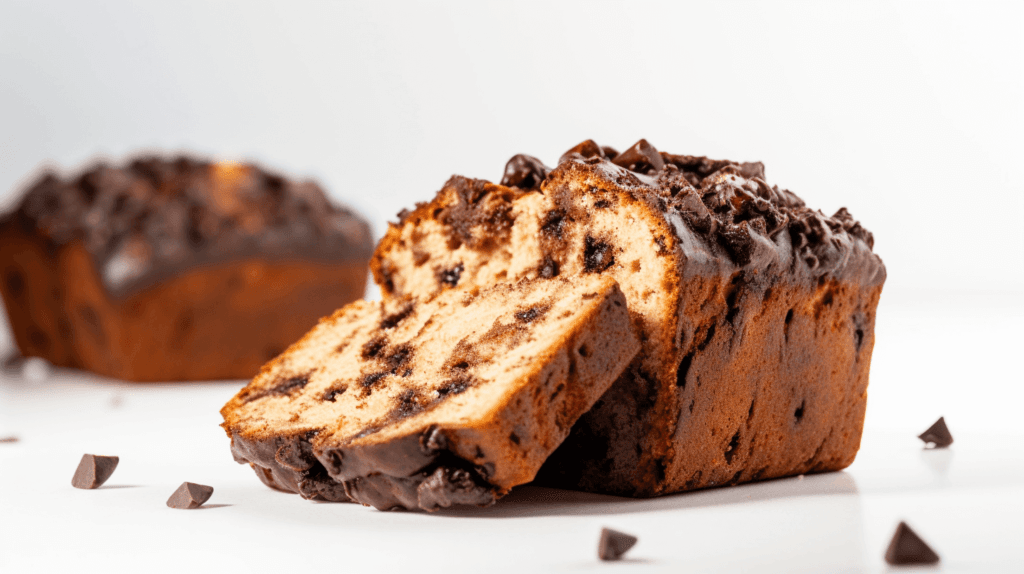 healthy banana bread chocolate no sugar gluten free recipe​