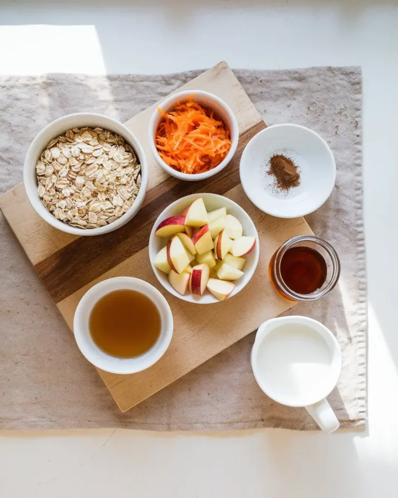 Oatmeal Apple and Carrots ingredient