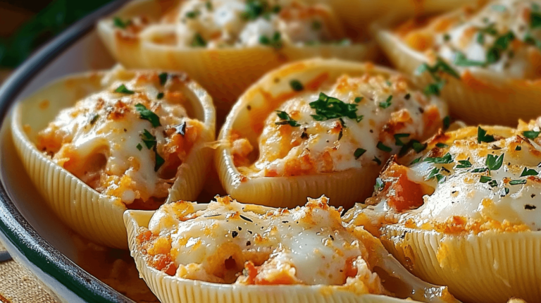 Seafood Stuffed Shells recipe