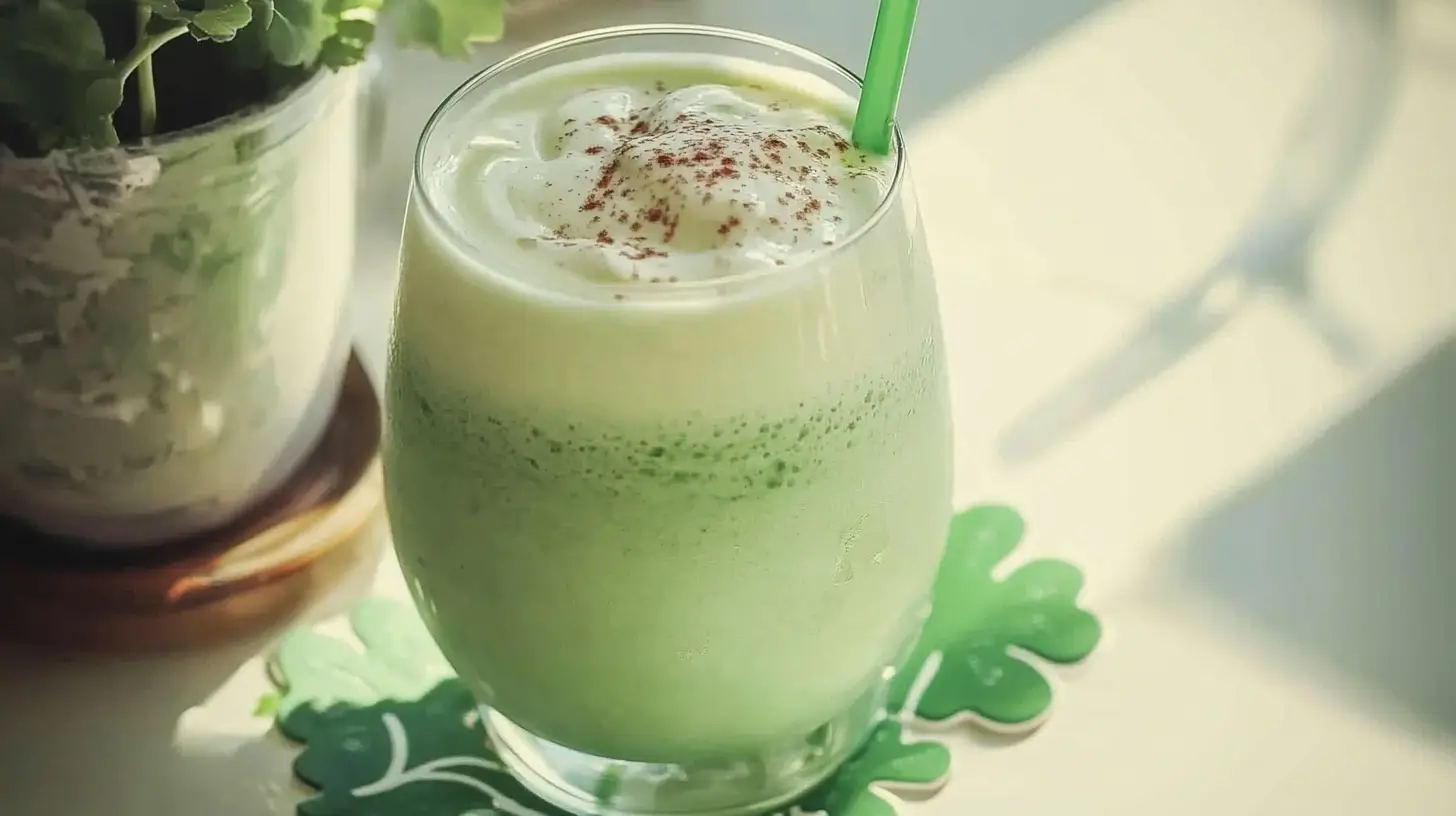 St. Patrick's Day Boozy Shamrock Shake