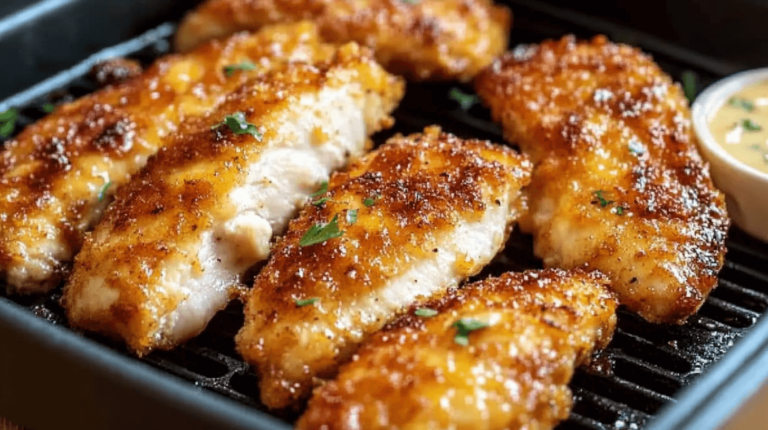 Air Fryer Honey Butter Garlic Chicken Tenders