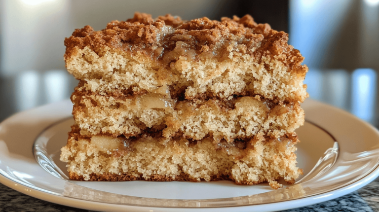 Apple coffee cake