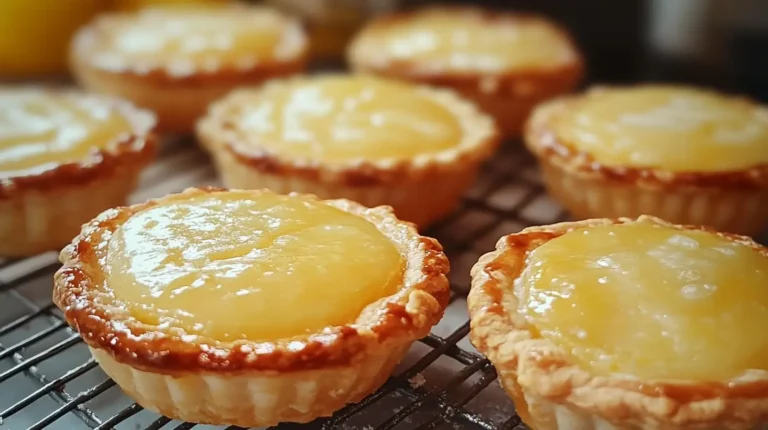 Baby Lemon Impossible Pies