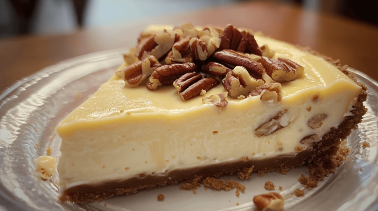 Butter Pecan Cheesecake
