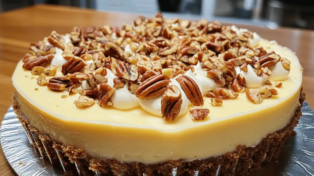 Butter Pecan Cheesecake recipe