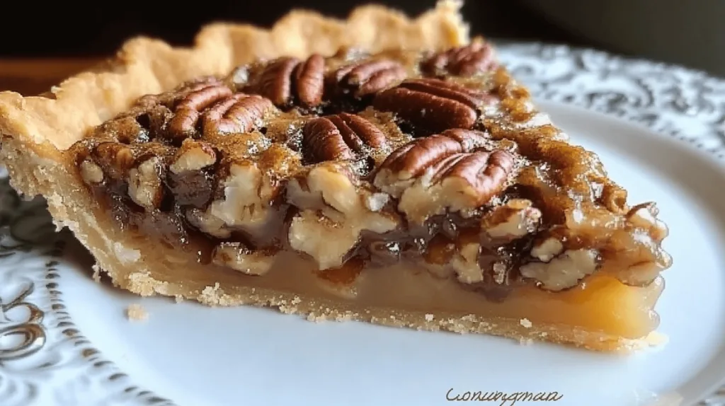Condensed Milk Pecan Pie