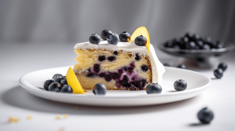 Lemon Blueberry Cake recipe