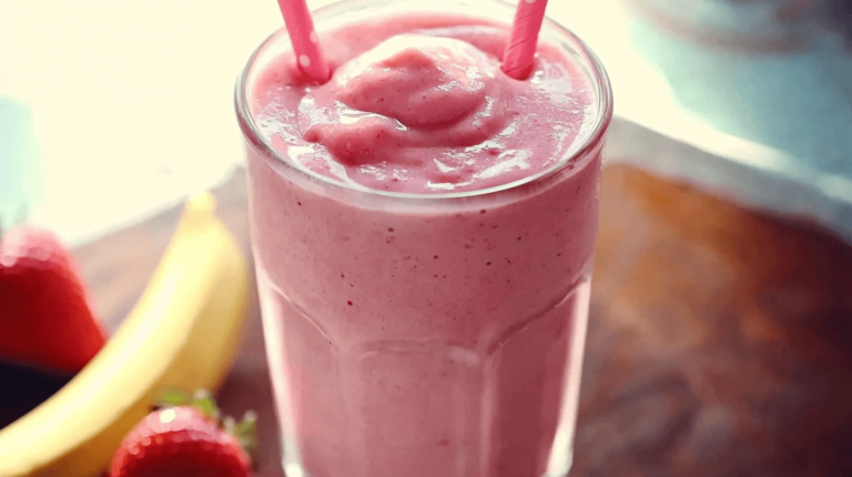 healthy Strawberry Banana Smoothie