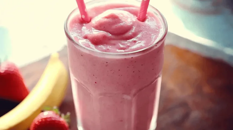 healthy Strawberry Banana Smoothie
