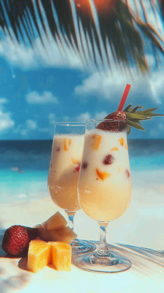 helthy ocean Love Colada recipe