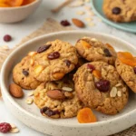 Healthy Oat Cookies With Dried Fruit & Nuts