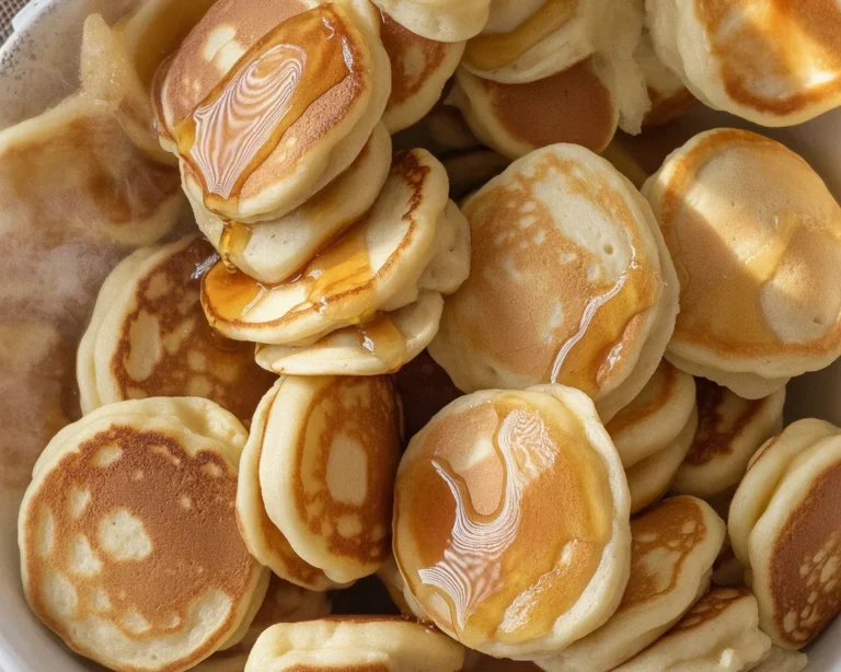 Delicious Banana Pancake Bites served on a plate, perfect for breakfast or snacks.
