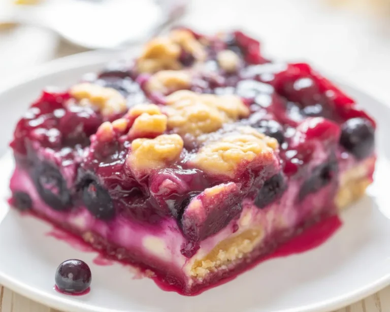Delicious Blueberry Pie Bars with buttery crust and crumbly topping.