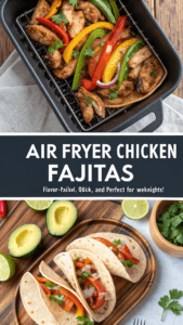 Air Fryer Chicken Fajitas