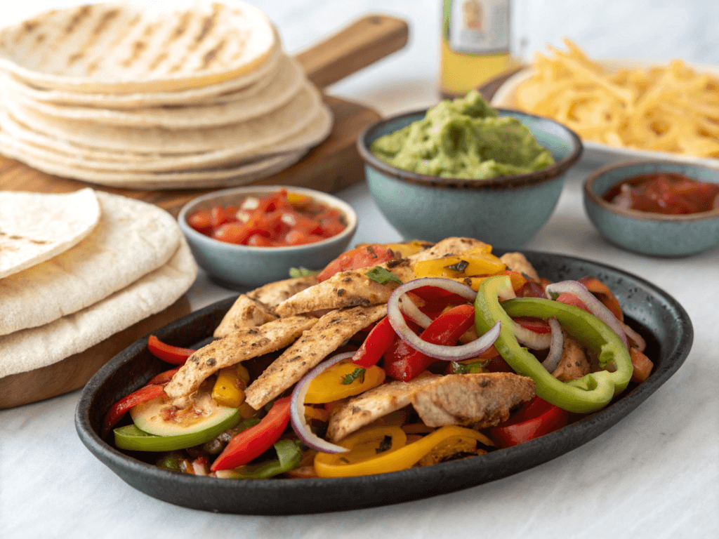 Air Fryer Chicken Fajitas