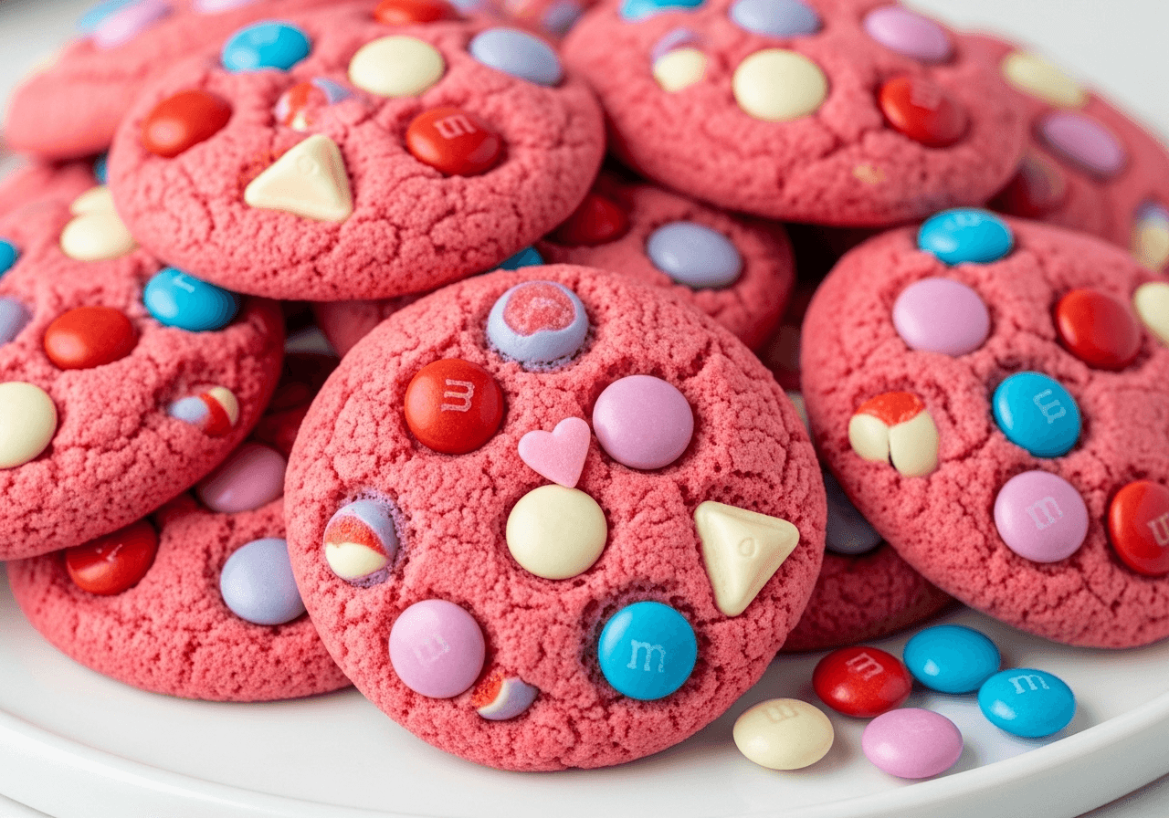 Valentine Strawberry Cookies