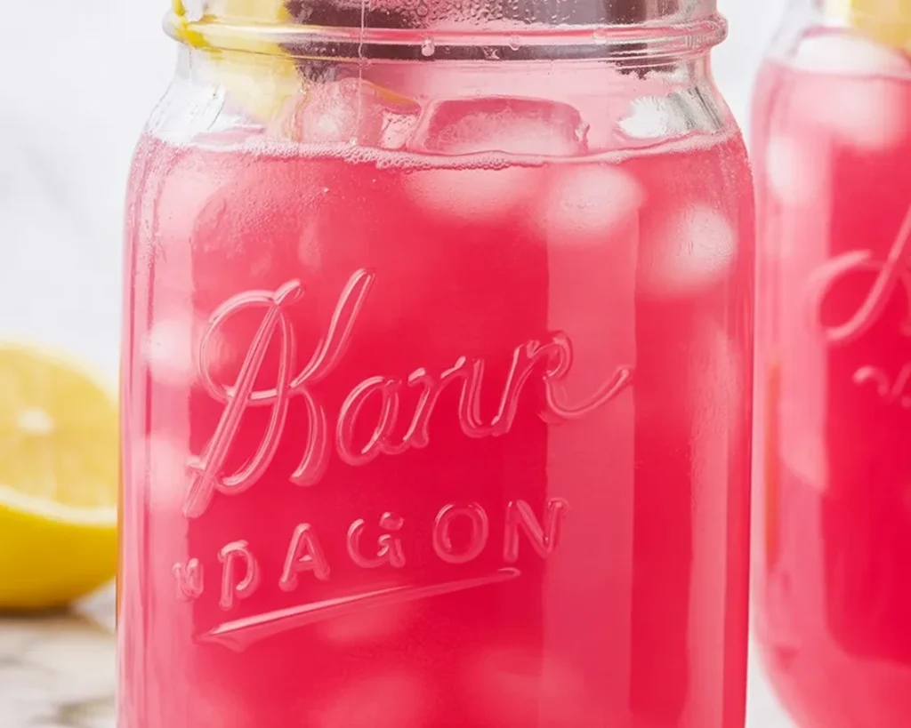 Refreshing Blackberry Lemonade in a glass with fresh blackberries and lemon slices.