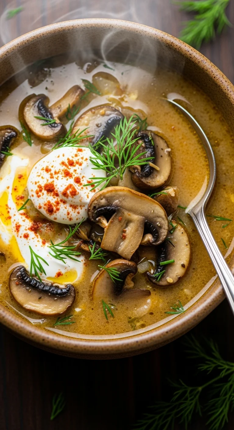 HUNGARIAN MUSHROOM SOUP: 7 Delicious Secrets to Master the Classic Recipe - Image 1
