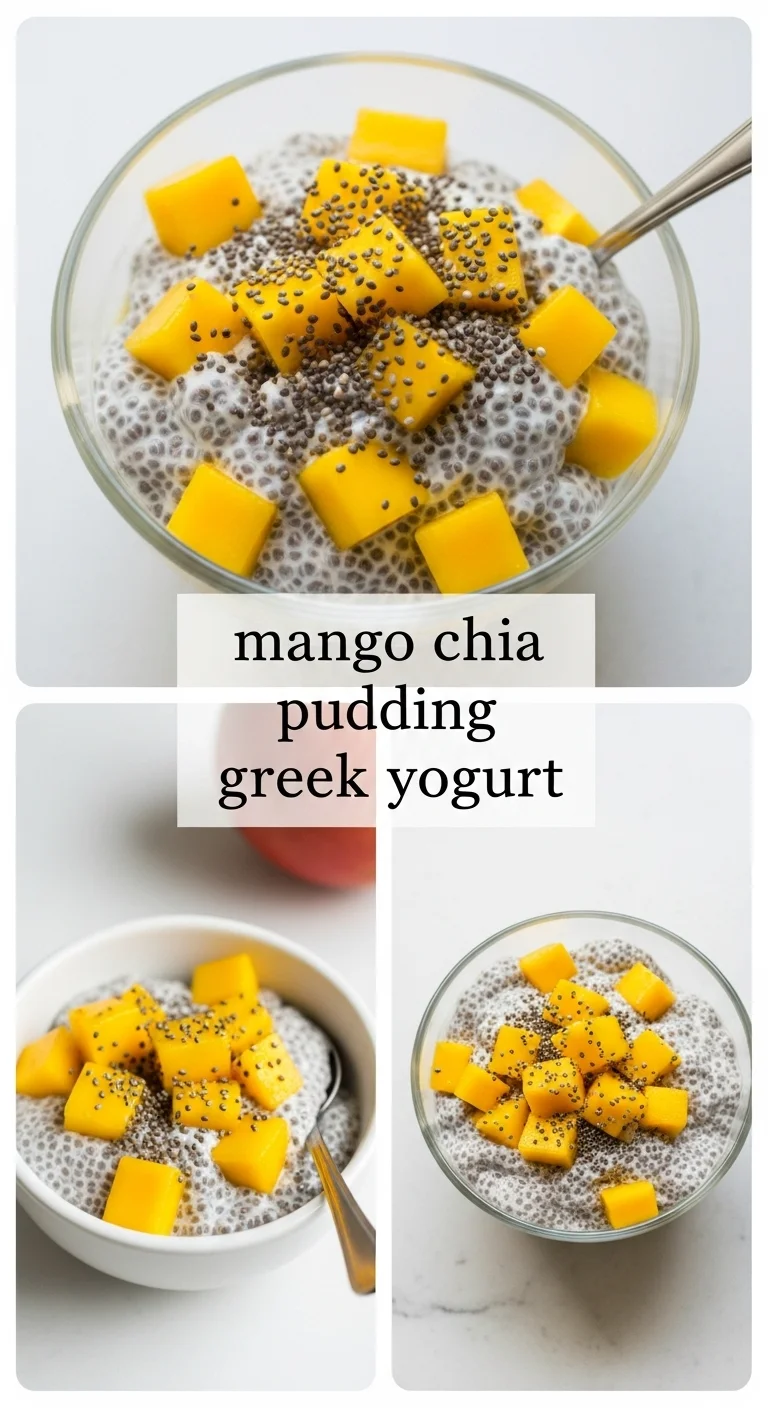 Mango Chia Pudding Greek Yogurt: 7 Delicious & Healthy Ways to Enjoy This Perfect Treat - Pinterest Image