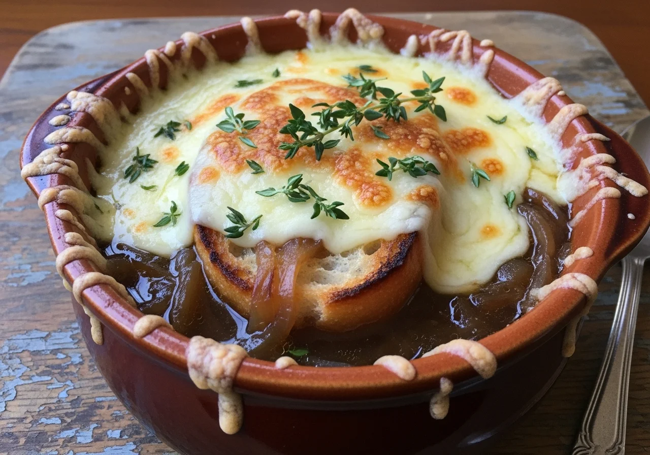 to die for FRENCH ONION SOUP