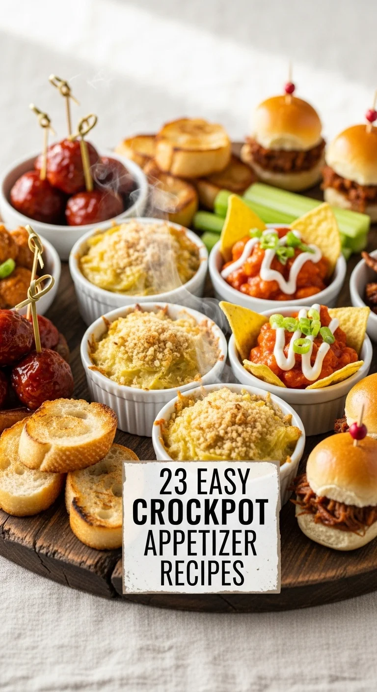 23 Easy Crockpot Appetizer Recipes: 7 Amazing Dishes for Stress-Free Entertaining - Image 1