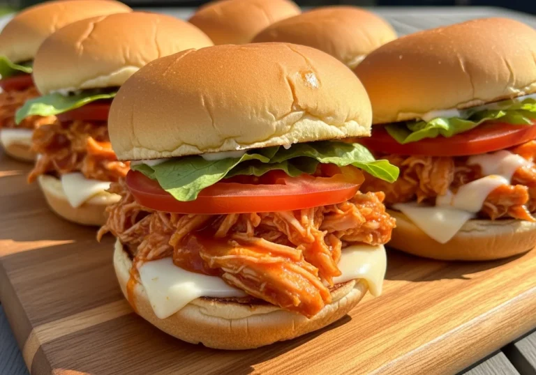 Buffalo Chicken Sliders