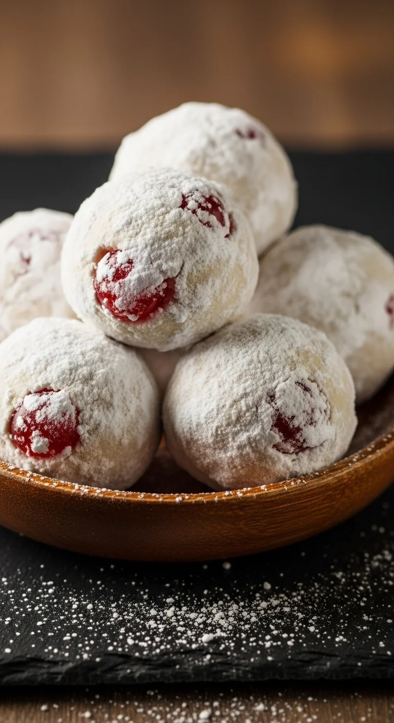 Cherry Snowball Cookies: 7 Amazing Recipes for Your Ultimate Holiday Treat - Image 1