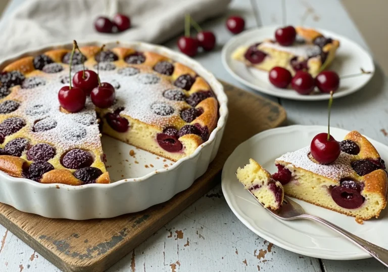 Easy Cherry Clafoutis