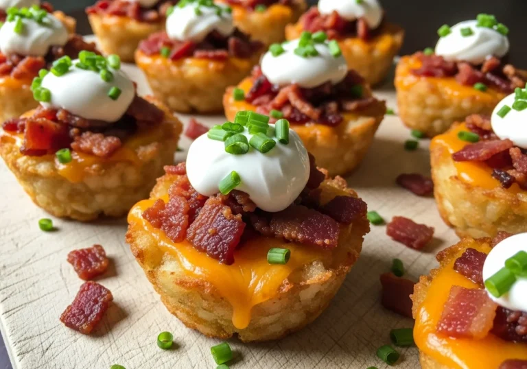 Tasty Loaded Tater Tot Appetizers Recipe