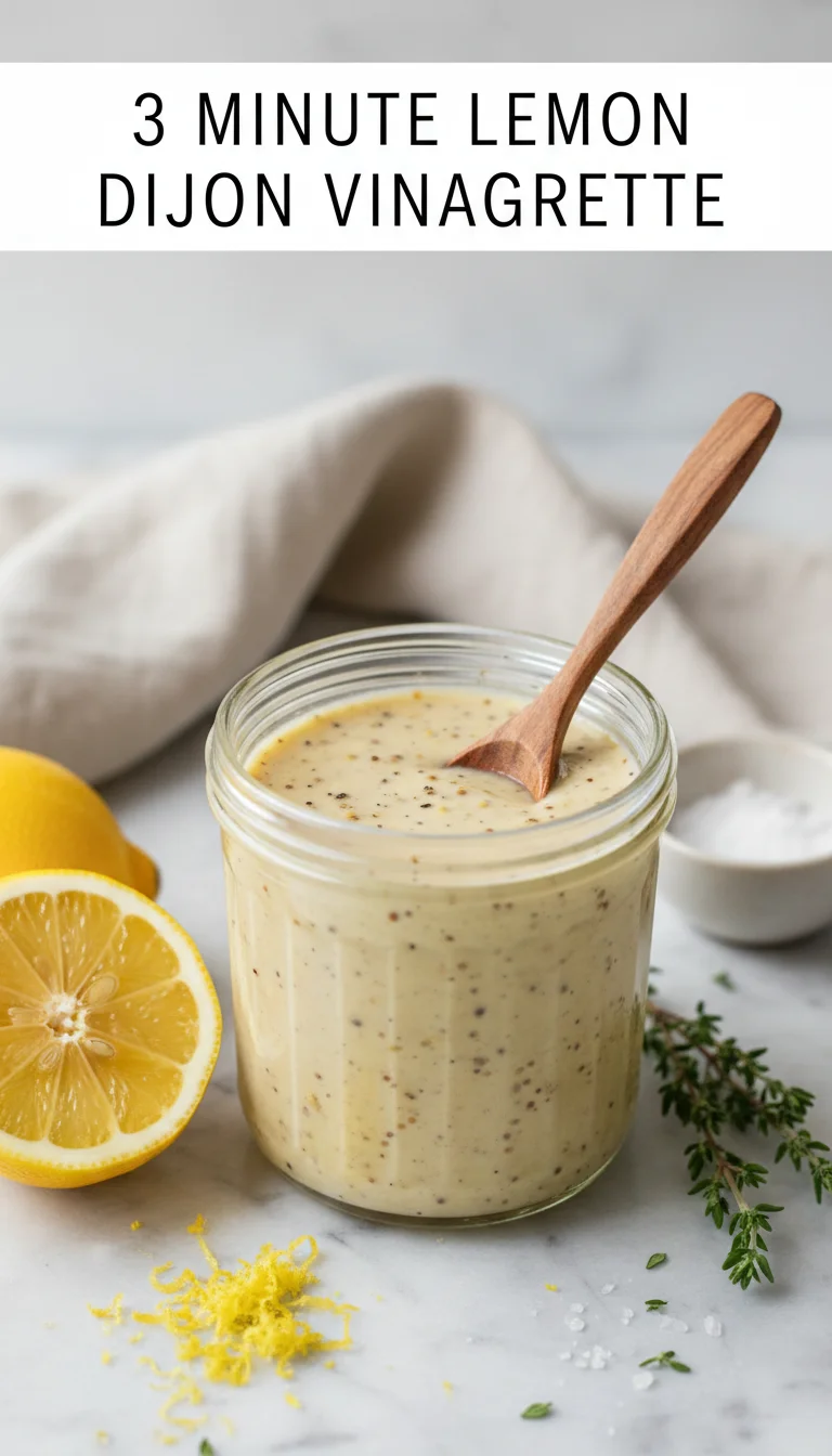3 Minute Lemon Dijon Vinaigrette: 7 Best Secrets for an Ultimate Refreshing Taste - Image 1