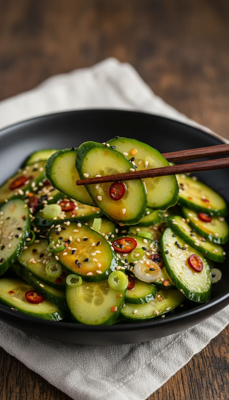 Asian Cucumber Salad: 7 Delicious and Essential Secrets for the Ultimate Crunch - Image 1