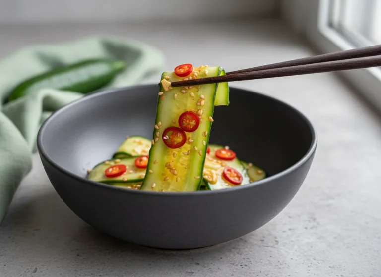 Asian Cucumber Salad TikTok Recipe