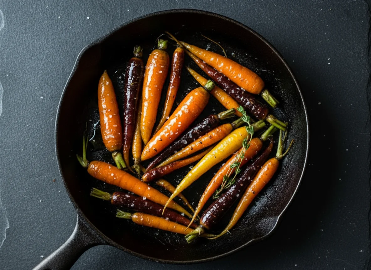 Butter & Brown Sugar Glazed Carrots