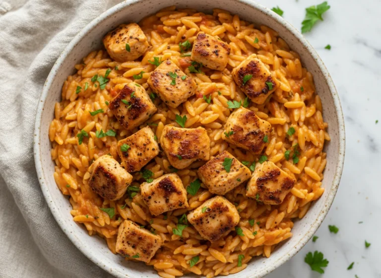 Cajun Chicken Orzo