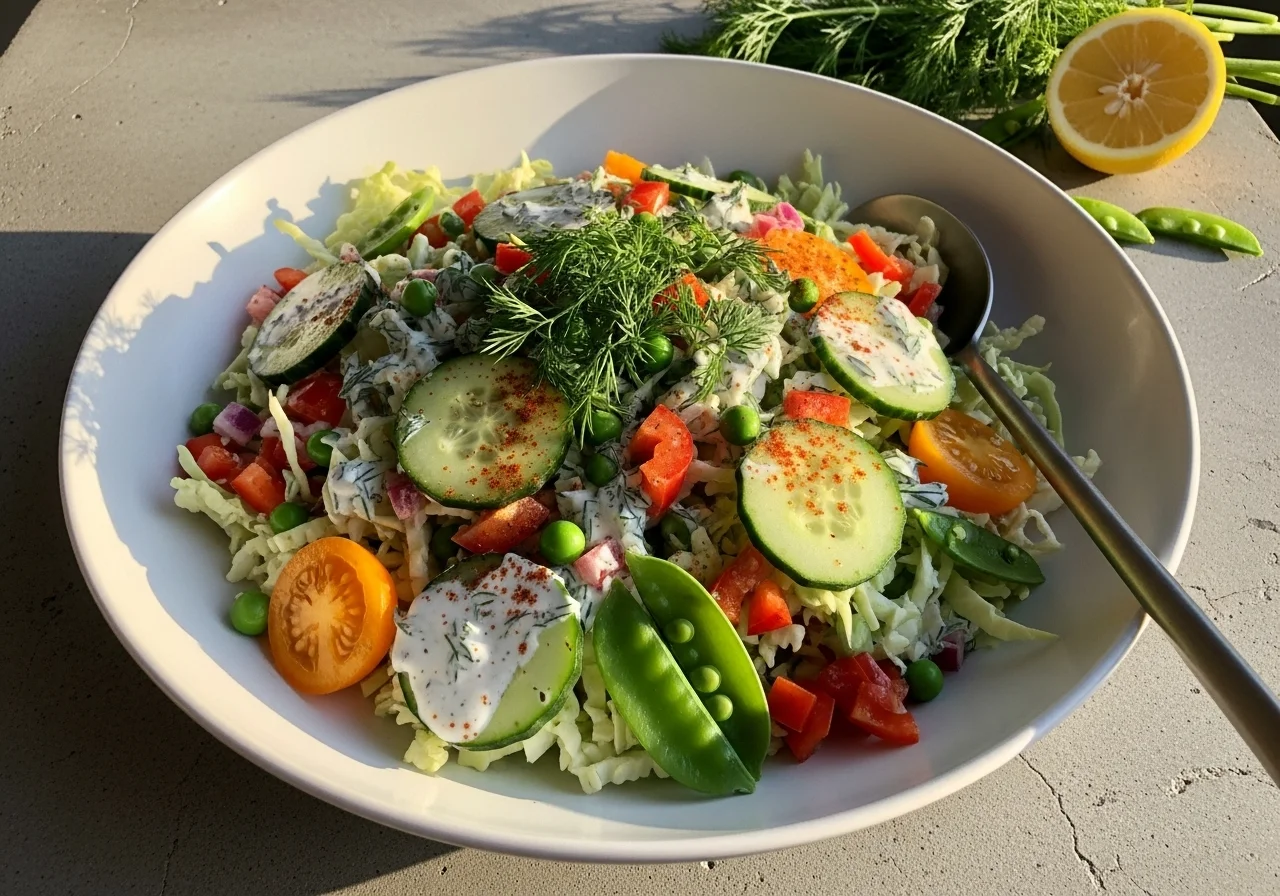 coleslaw with cucumber