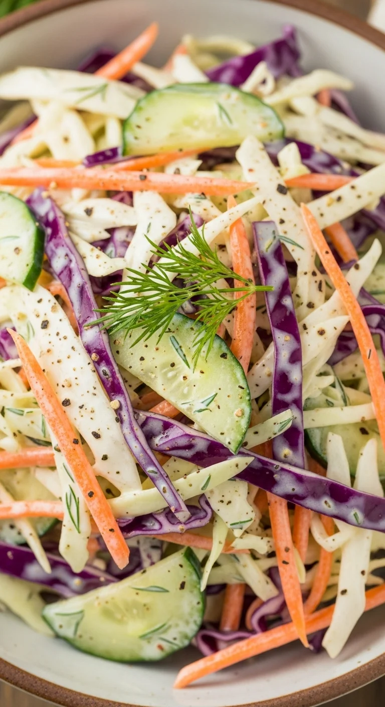 Coleslaw with Cucumber: 7 Delicious Secrets for the Ultimate Refreshing Side - Image 1