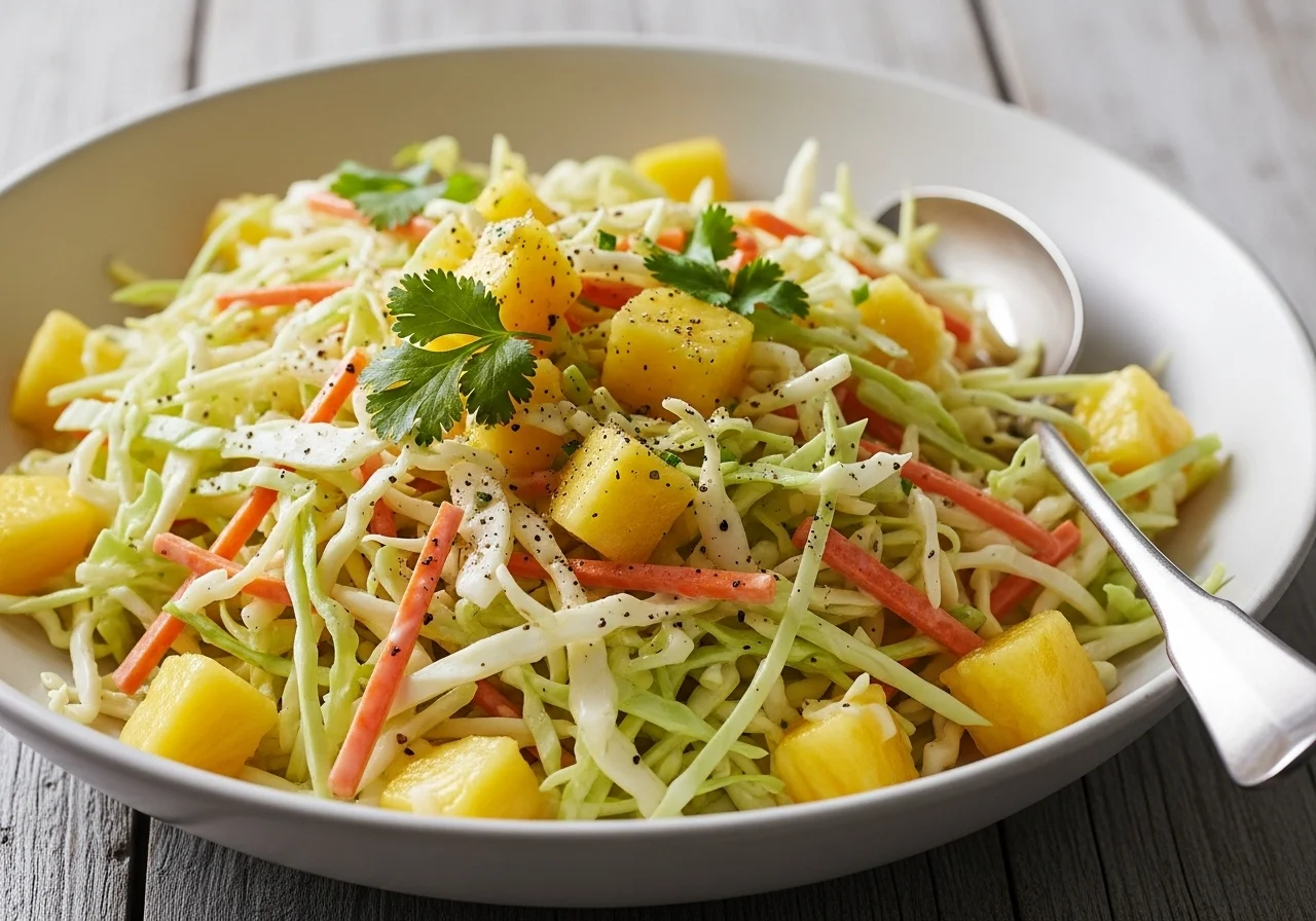 coleslaw with pineapple