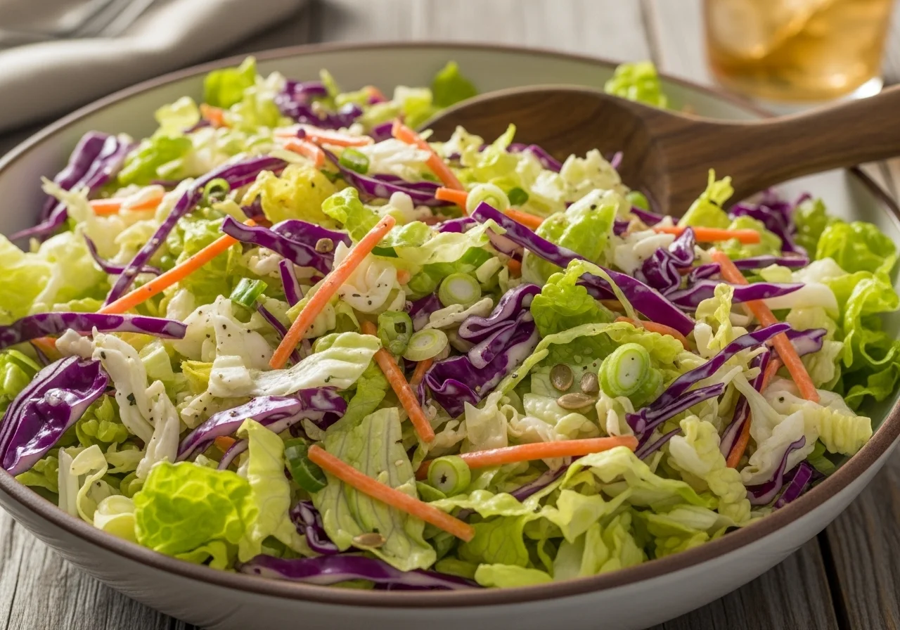 coleslaw with lettuce