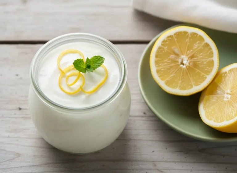 Creamy Lemon Yogurt