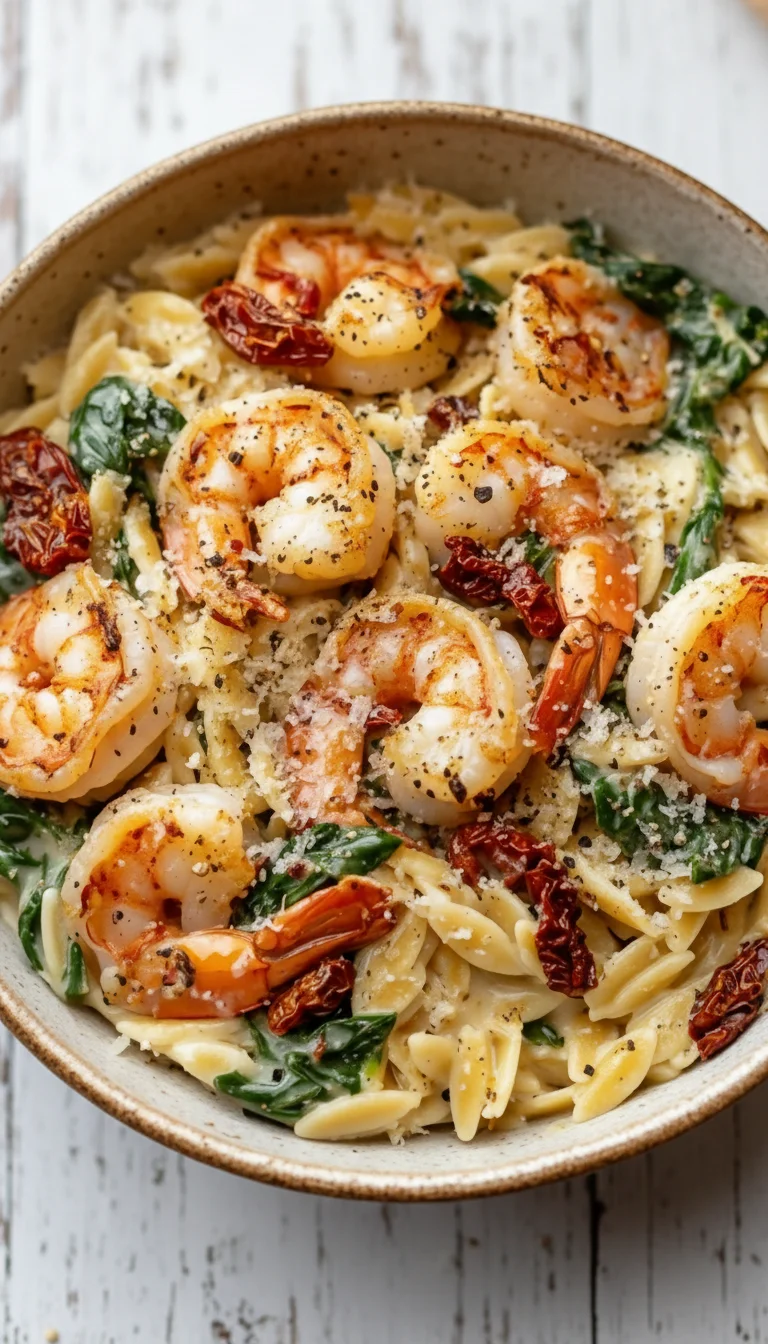 Creamy Tuscan Shrimp Orzo: 5 Best Secrets for an Incredible One-Pan Meal - Image 1