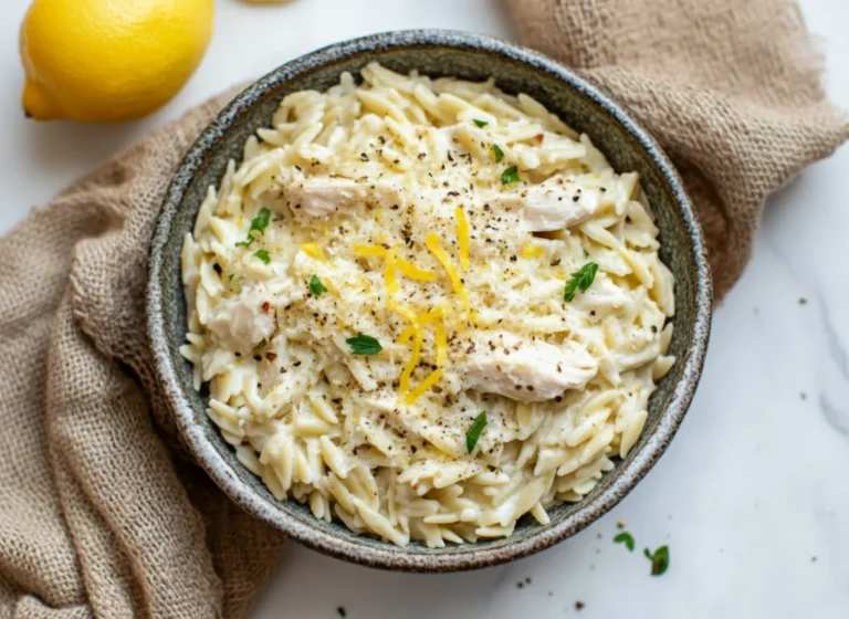 Lemon Chicken Orzo