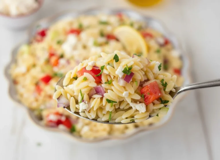Orzo Lemon Salad