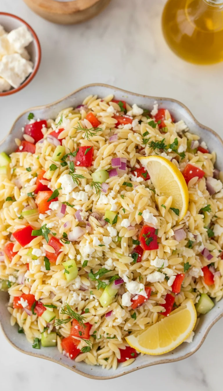 Orzo Lemon Salad: 7 Best Secrets for an Ultimate Refreshing Meal - Image 1