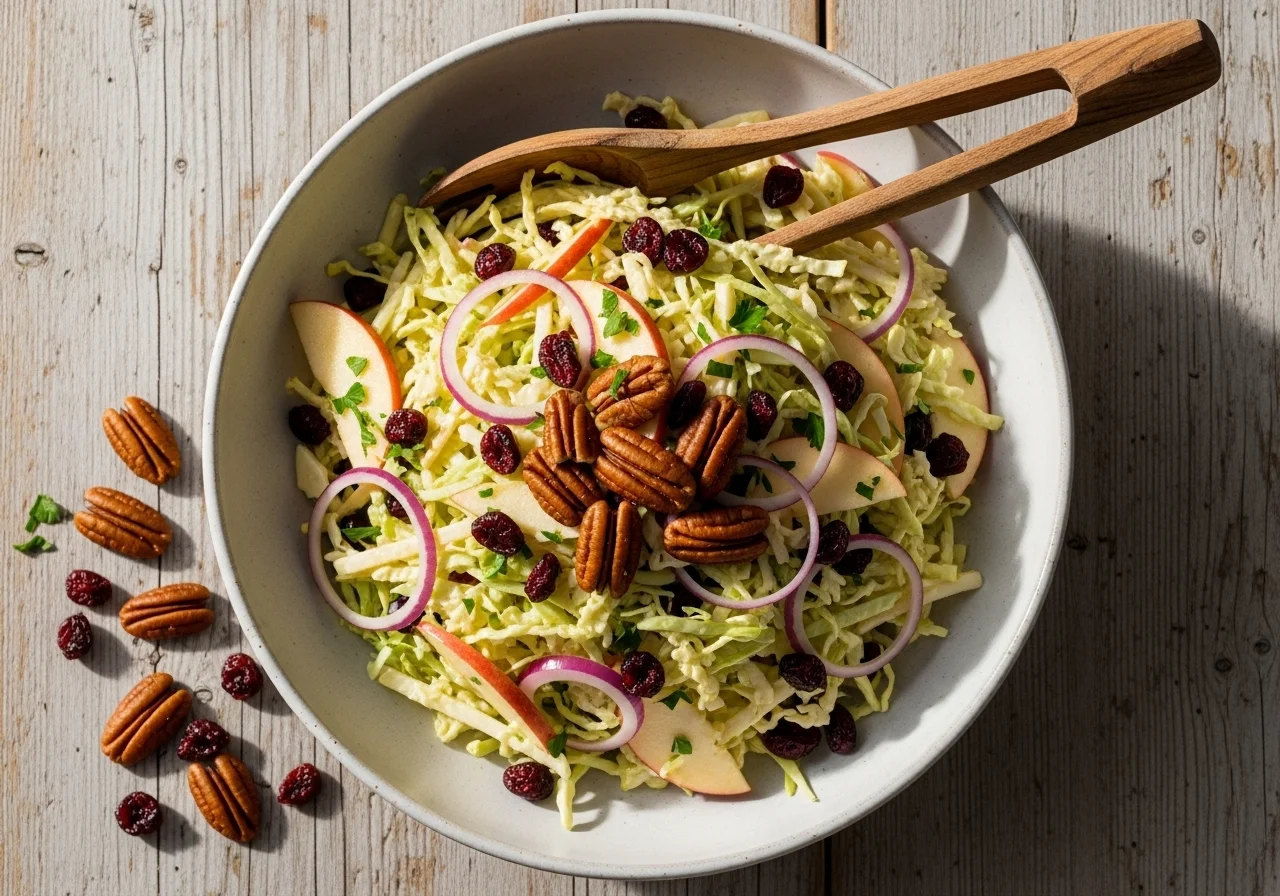 coleslaw with cranberries