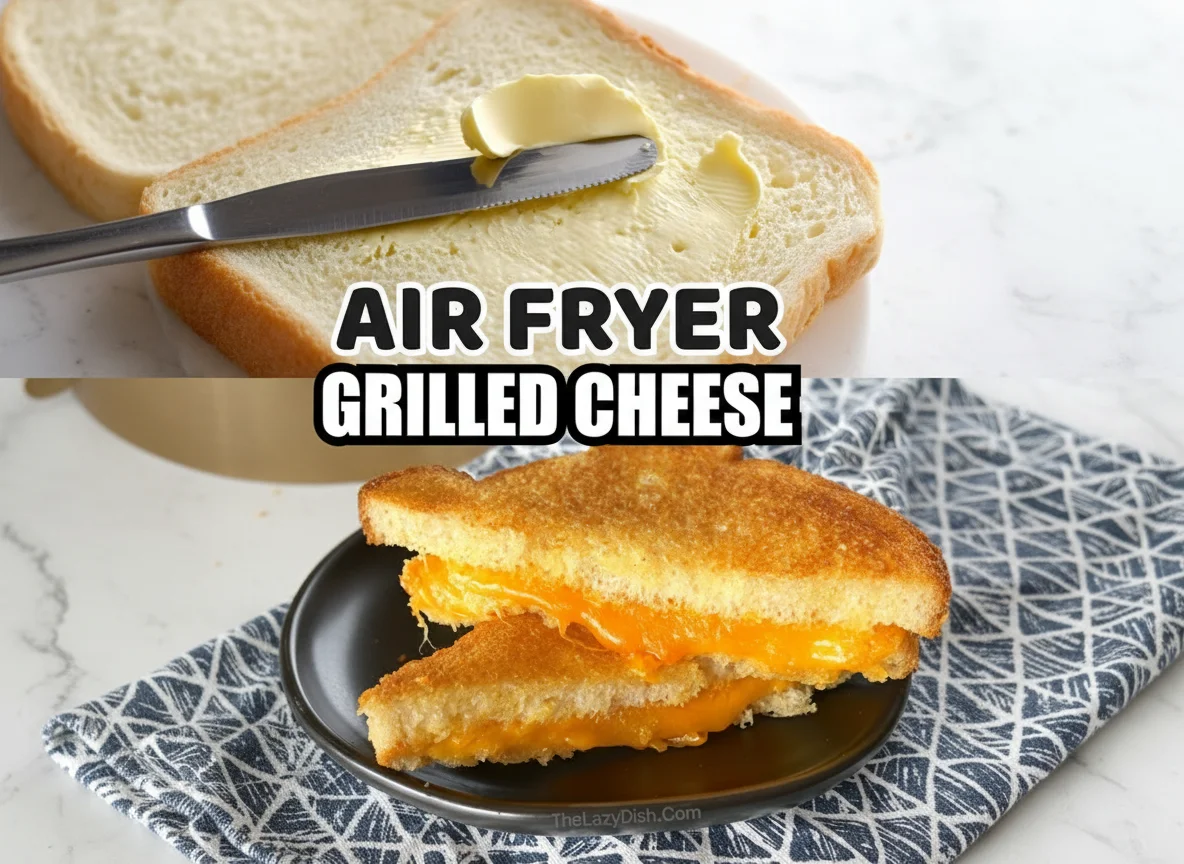 Air fryer Cheese Sandwich