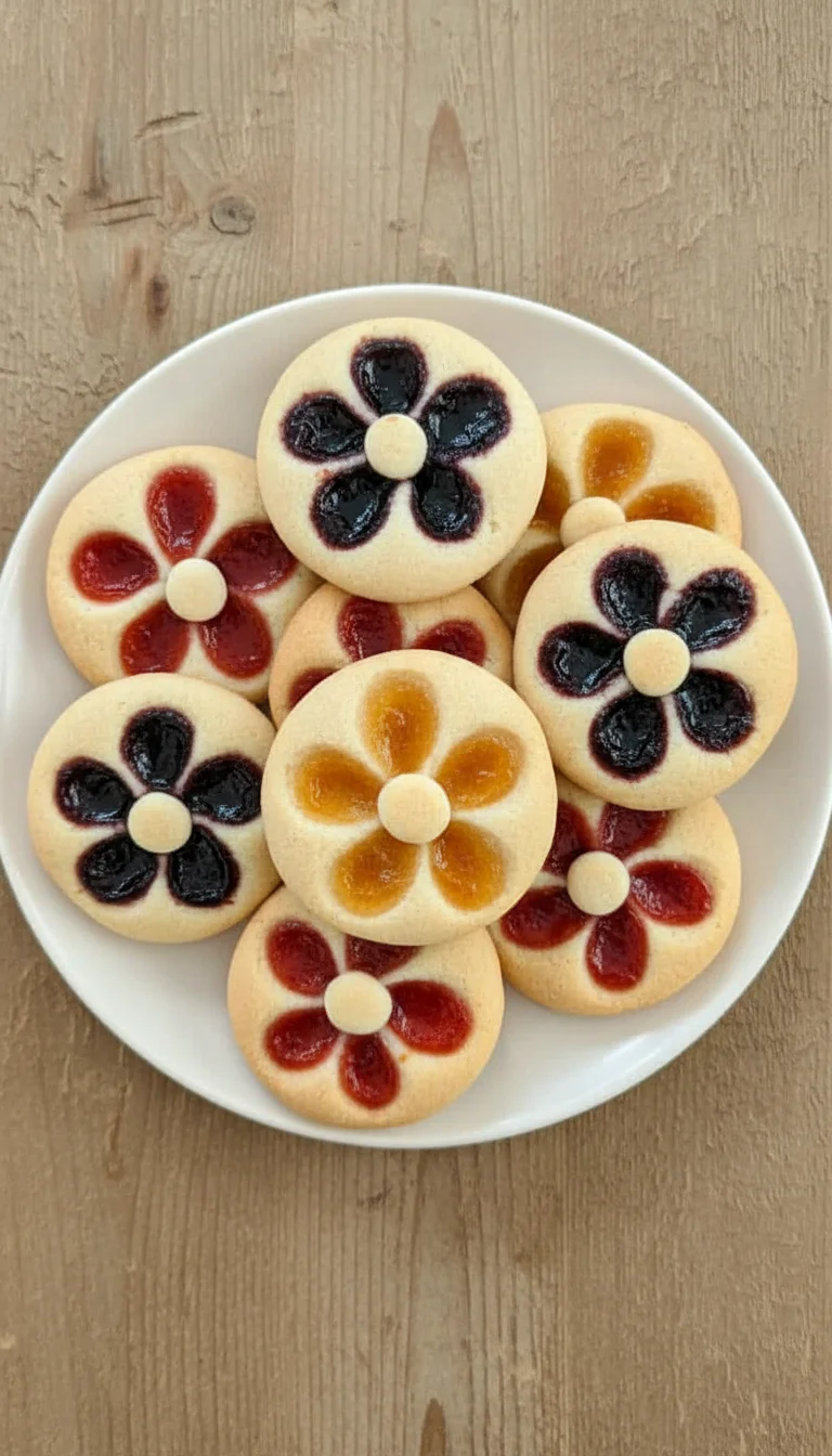 Flower Jam Thumbprint Cookies: 7 Delicious Secrets for Stunning Results - Image 1