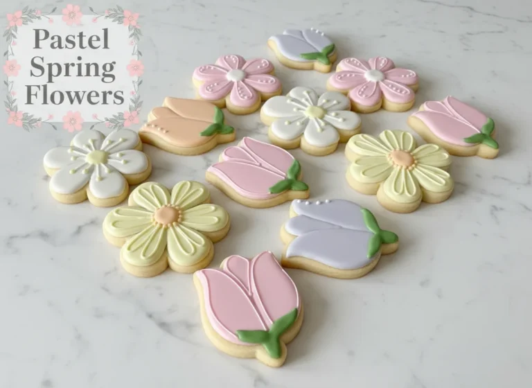 Pastel Spring Flowers