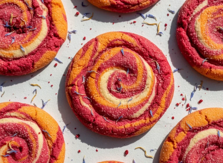 Raspberry Grapefruit Passionfruit Sugar Cookies