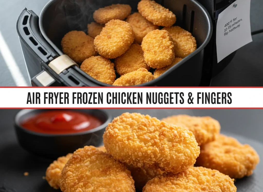 air fryer Frozen Chicken Nuggets & Fingers