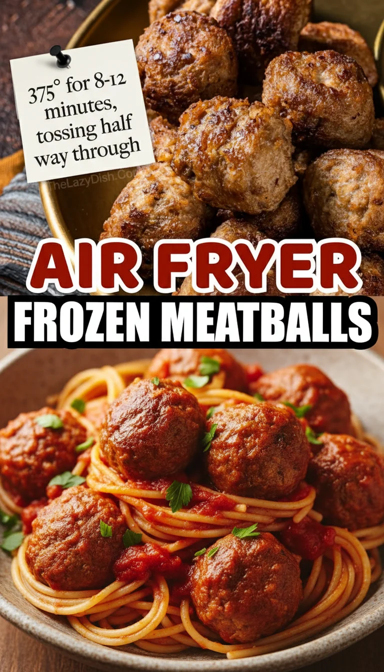 air fryer Frozen Meatballs: 7 Delicious Secrets for the Ultimate Quick Meal - Image 1